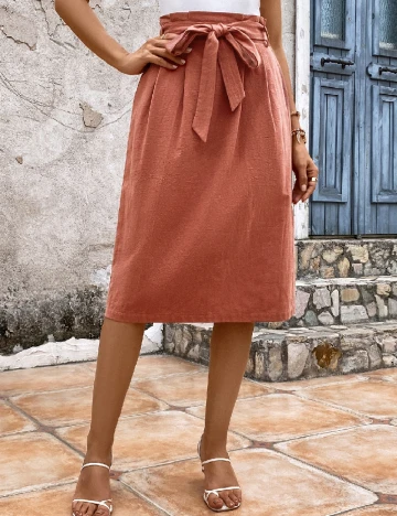 Fusta Emery Rose, caramiziu