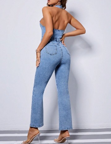 Salopeta SHEIN, albastru