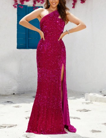 
						Rochie lunga SHEIN, roz