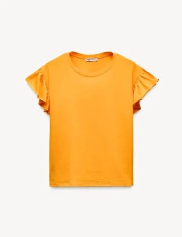 Tricou Zara, portocaliu