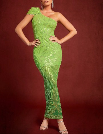 
						Rochie lunga SHEIN, verde