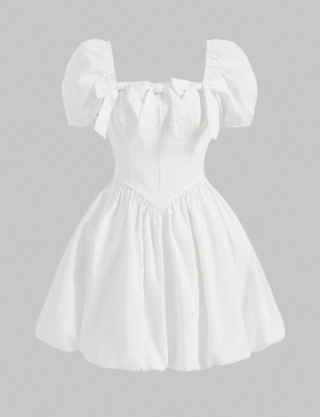 
						Rochie scurta SHEIN, alb