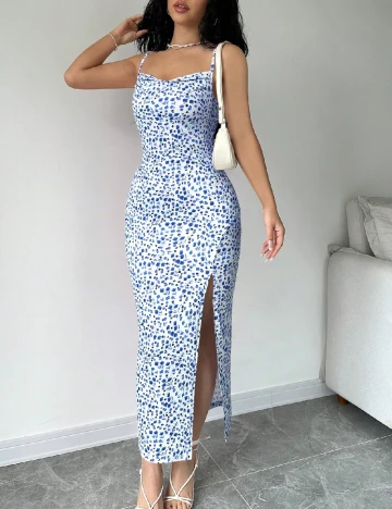 Rochie lunga SHEIN, albastru