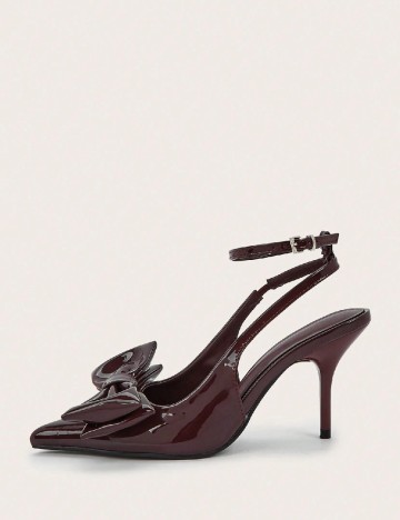 Pantofi SHEIN, visiniu