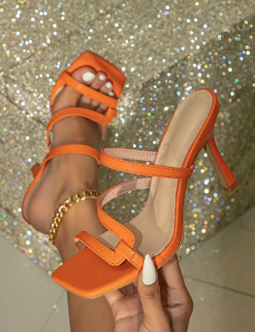 Saboti SHEIN, portocaliu