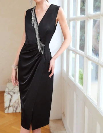 Rochie medie SHEIN, negru