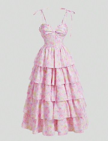 
						Rochie medie SHEIN, roz