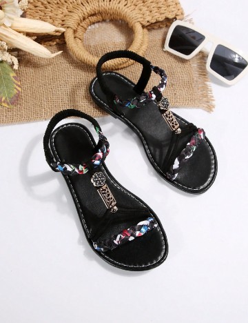 Sandale SHEIN, negru