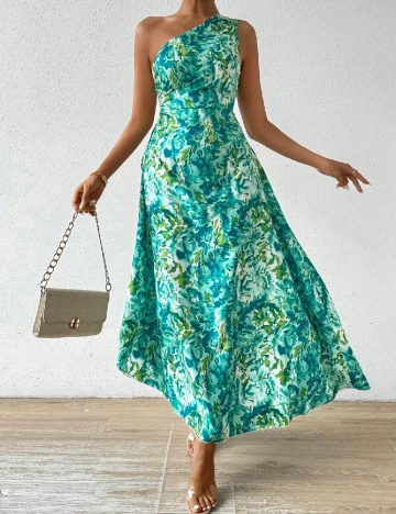 Rochie lunga SHEIN, verde