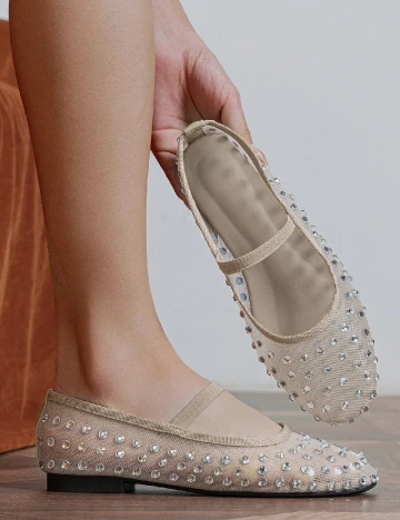 Balerini SHEIN, crem