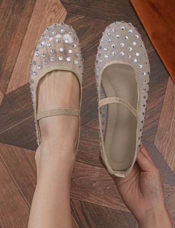 Balerini SHEIN, crem