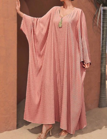 
						Rochie lunga SHEIN, roz