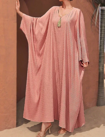 Rochie lunga SHEIN, roz