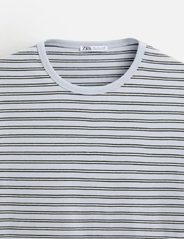 Tricou Zara, albastru deschis
