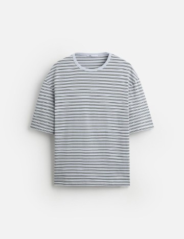 Tricou Zara, albastru deschis