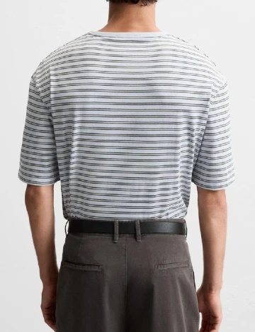 Tricou Zara, albastru deschis