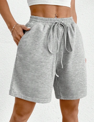Pantaloni scurti SHEIN, gri