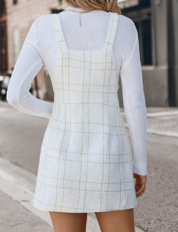 Rochie scurta SHEIN, alb