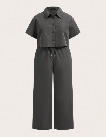 
						Compleu SHEIN CURVE, gri