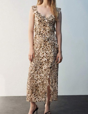 
						Rochie lunga SHEIN, animal print