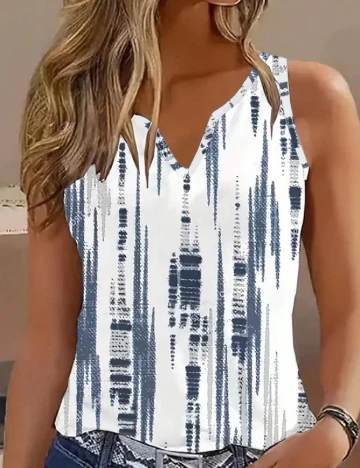 Maiou SHEIN, alb/albastru