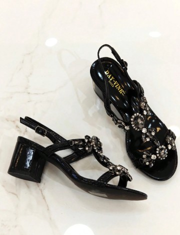 
						Sandale SHEIN, negru