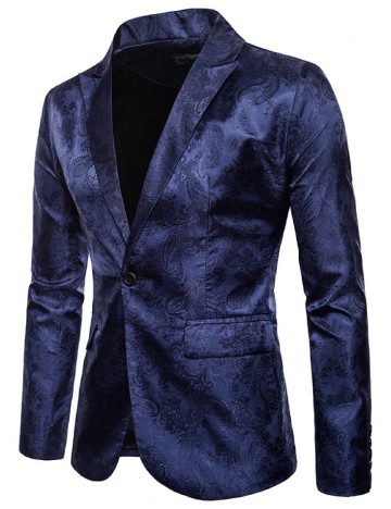 
						Sacou SHEIN, bleumarin