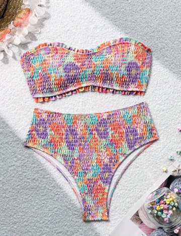 
						Costum de baie SHEIN, mix culori