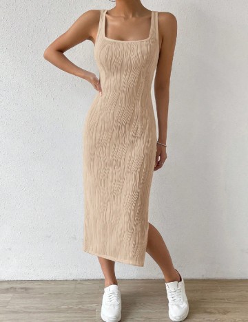 
						Rochie medie SHEIN, crem