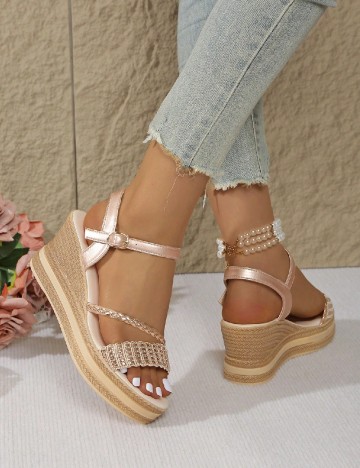 Sandale SHEIN, crem