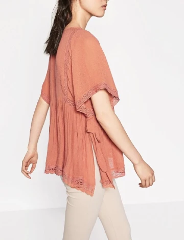 Bluza Zara, piersica