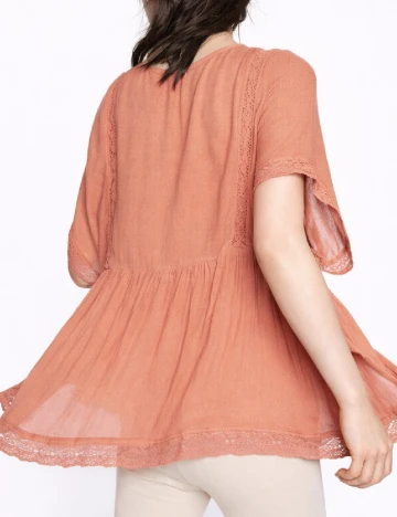 Bluza Zara, piersica