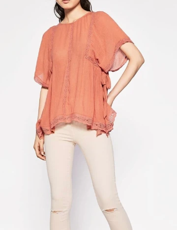 Bluza Zara, piersica