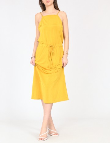 Rochie medie Zara, galben