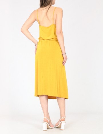 Rochie medie Zara, galben