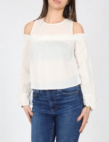Bluza Bershka, alb