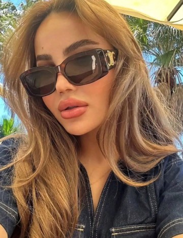 
						Ochelari de soare SHEIN, animal print