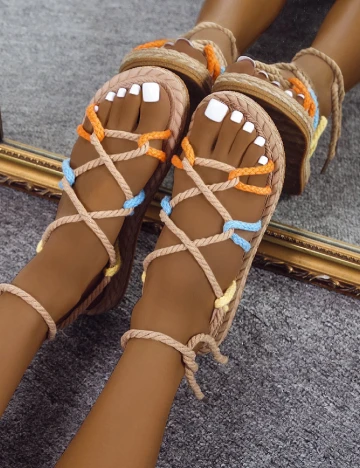 Sandale SHEIN, mix culori