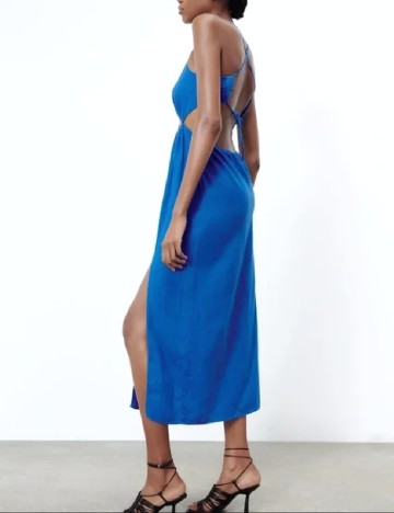 Rochie medie Zara, albastru