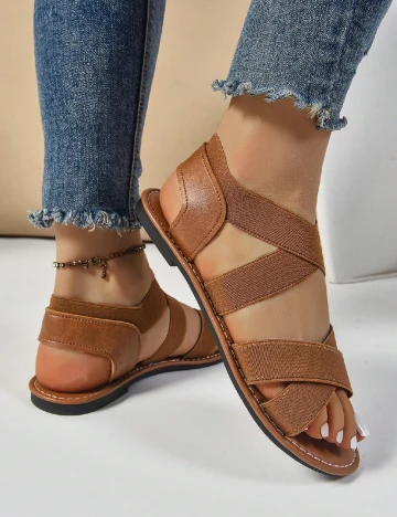 Sandale SHEIN, maro