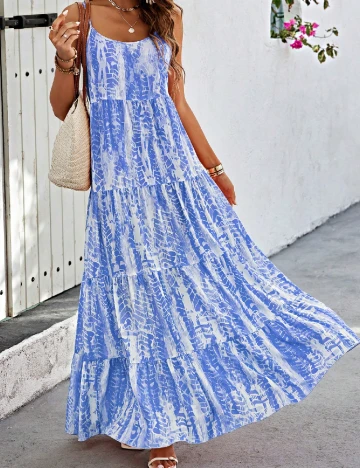 Rochie lunga SHEIN, albastru