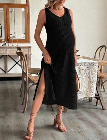 
						Rochie medie SHEIN Maternity, negru