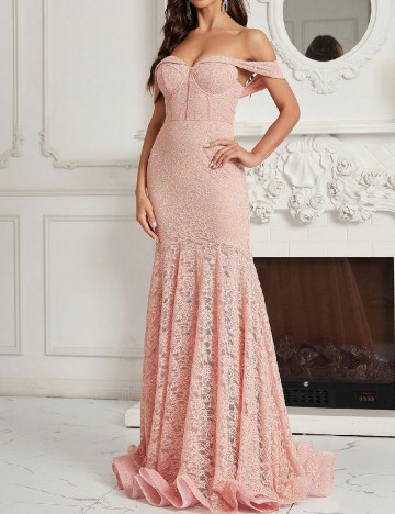 
						Rochie lunga SHEIN, roz