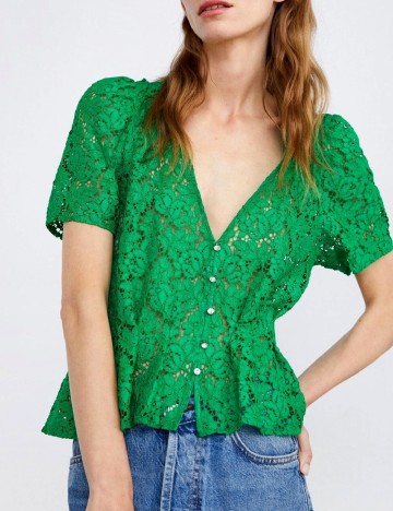 
						Bluza Zara, verde