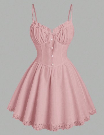 
						Rochie scurta SHEIN, roz