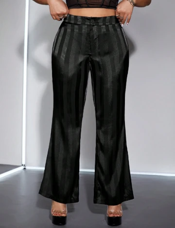 Pantaloni SHEIN CURVE, negru