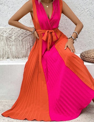 
						Rochie lunga SHEIN, mix culori