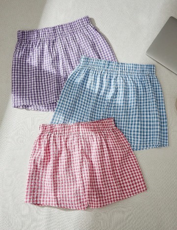 
						Set Pantaloni scurti 3 perechi SHEIN, mix culori