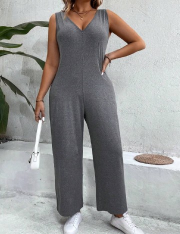 
						Salopeta SHEIN CURVE, gri