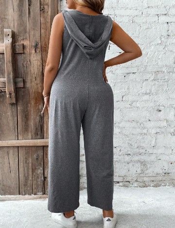 Salopeta SHEIN CURVE, gri